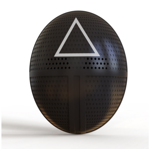 Squid game face mask BOSS Red Guard cosplay horror cross-border Halloween dress up costume