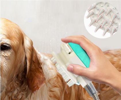 2021 Hot Sale Pet Grooming Product Dog Cleaning Eco-Friendly Pet Shower Sprayer Pet Bathing Tool supplier