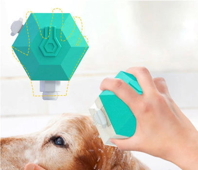 2021 Hot Sale Pet Grooming Product Dog Cleaning Eco-Friendly Pet Shower Sprayer Pet Bathing Tool supplier