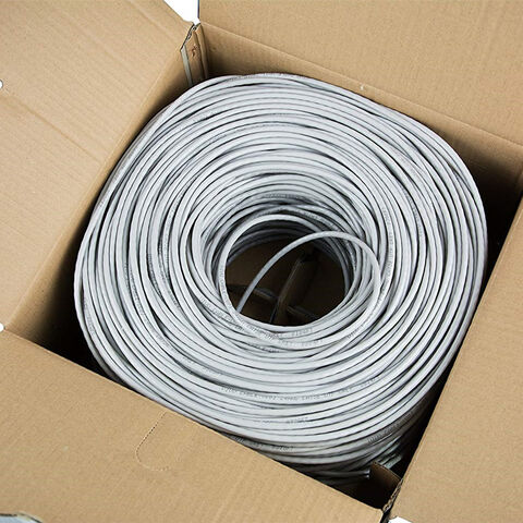 Câble CAT5E 1000FT UTP Solide Réseau Ethernet CAT5 Fil en Vrac RJ45 Lan 305M