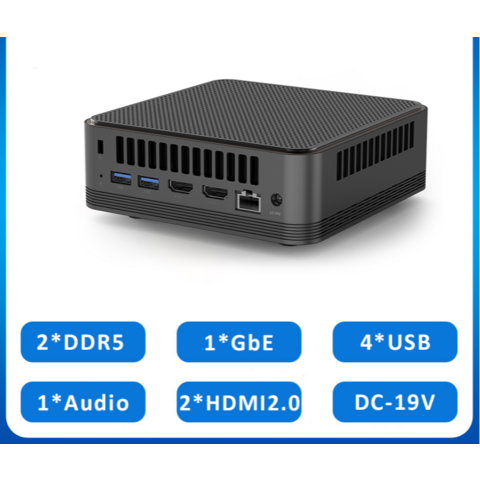 Fabrikpreis Neuester Mini AI PC F2M I5 125H 8GB 16GB DDR5 512GB/1TB SSD Mini BOX Gamer AI Computer