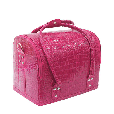 Bolsa de maquillaje de gran capacidad, impermeable, portátil, para almacenamiento de maquillaje, belleza, manicura, tatuajes, caja de herramientas, estuche de maquillaje resistente al desgaste