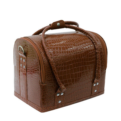 Bolsa de maquillaje de gran capacidad, impermeable, portátil, para almacenamiento de maquillaje, belleza, manicura, tatuajes, caja de herramientas, estuche de maquillaje resistente al desgaste