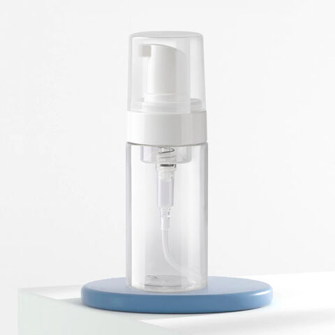 Großhandel Reise-Haustier-Reiniger Leere Plastik-Schaumpumpe Flasche Reiniger Mousse Lotion Kosmetikflasche Schaumflasche mit Bürste