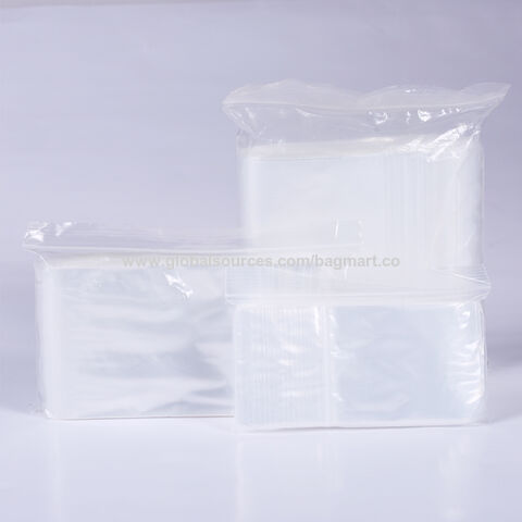كيس LDPE قابل للإغلاق للاستخدام الصناعي، مع لوحة للكتابة، طراز Z0080