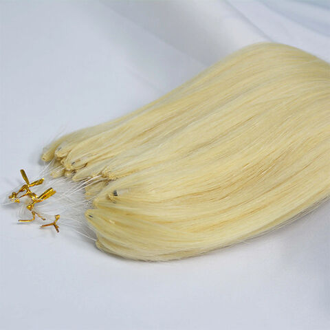 Nueva venta caliente Micro Hair Loops extensiones de cabello al por mayor extensión de cabello humano virgen Prebonded