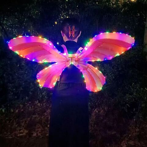 Compre Venta Al Por Mayor Alas Luminosas Alas Inflables Led Para Feria Nocturna Carnaval y Juguetes Led de China por 0.78 USD Global Sources