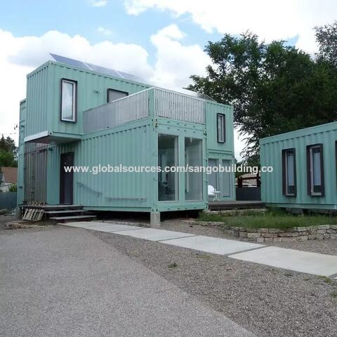 20ft 40ft China Prefab Homes Low Price Luxury Labor Camp mobile cabins Flat Pack Container modular House