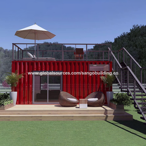 20ft 40ft China Prefab Homes Low Price Luxury Labor Camp mobile cabins Flat Pack Container modular House