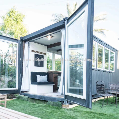 20ft 40ft China Prefab Homes Low Price Luxury Labor Camp mobile cabins Flat Pack Container modular House