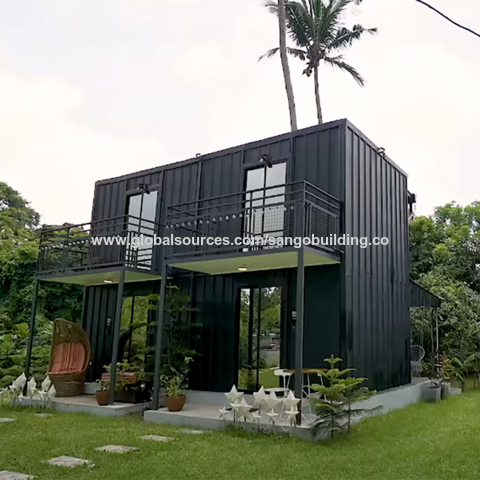 20ft 40ft China Prefab Homes Low Price Luxury Labor Camp mobile cabins Flat Pack Container modular House