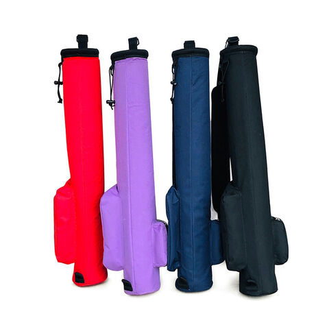 Saco de golfe de grande capacidade, personalizado, moderno, por atacado, portátil, impermeável, em nylon, com alça de ombro removível