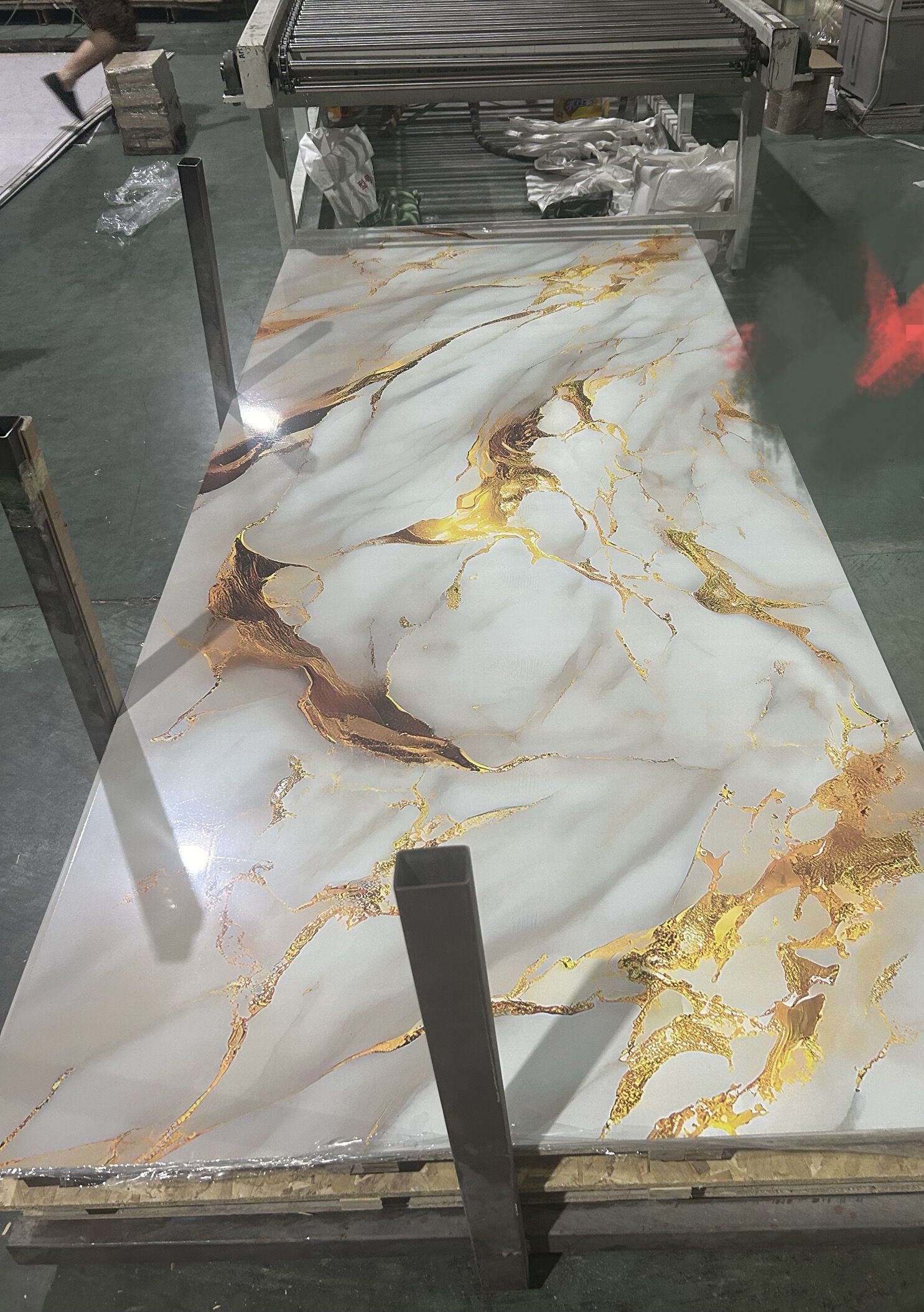 Buy China Wholesale Factory Price Uv Marble Sheet Pvc Wall Panel Wpc ...