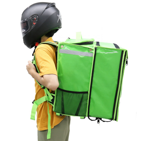 Motorcycle Delivery Insulated Backpack Delivery Bag Motorcycle