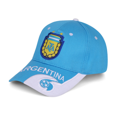 Sombrero de fiesta para fanáticos del Mundial de Qatar 2022, gorro de animación para fútbol, gorra con visera del Mundial