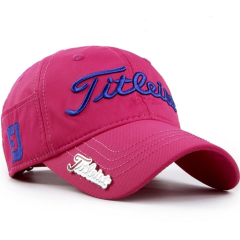 新品未使用LADIES GOLF 6PANEL RIBBON CAP Callaway Golf Cap Hat Women White +Teal Blue Ribbon Accents