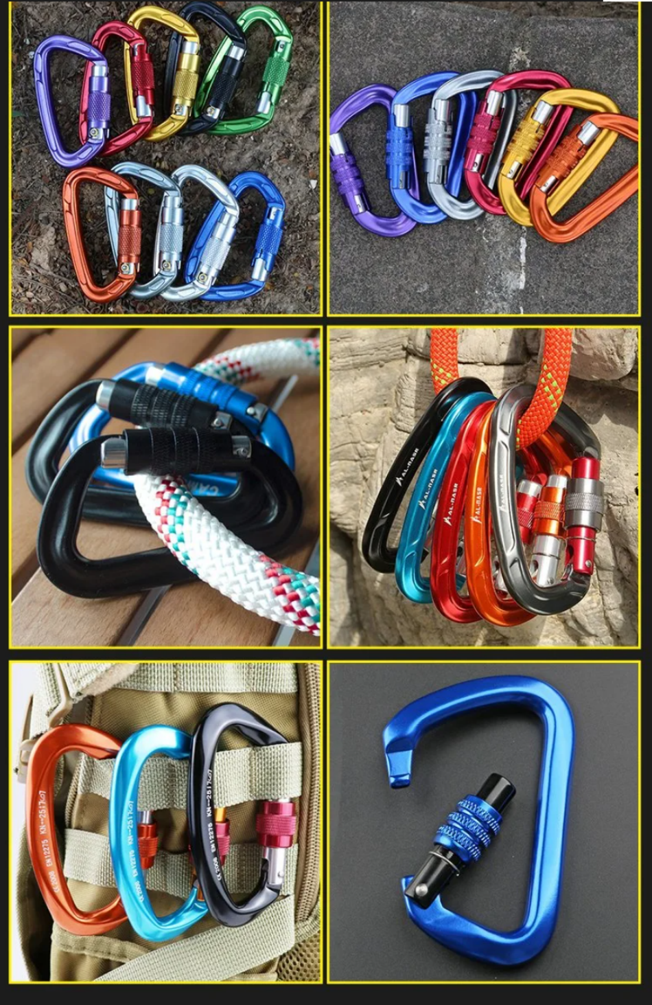 Climbing Hook Outdoor Climbing Gear Lightweight Ecofriendly Custom ...
