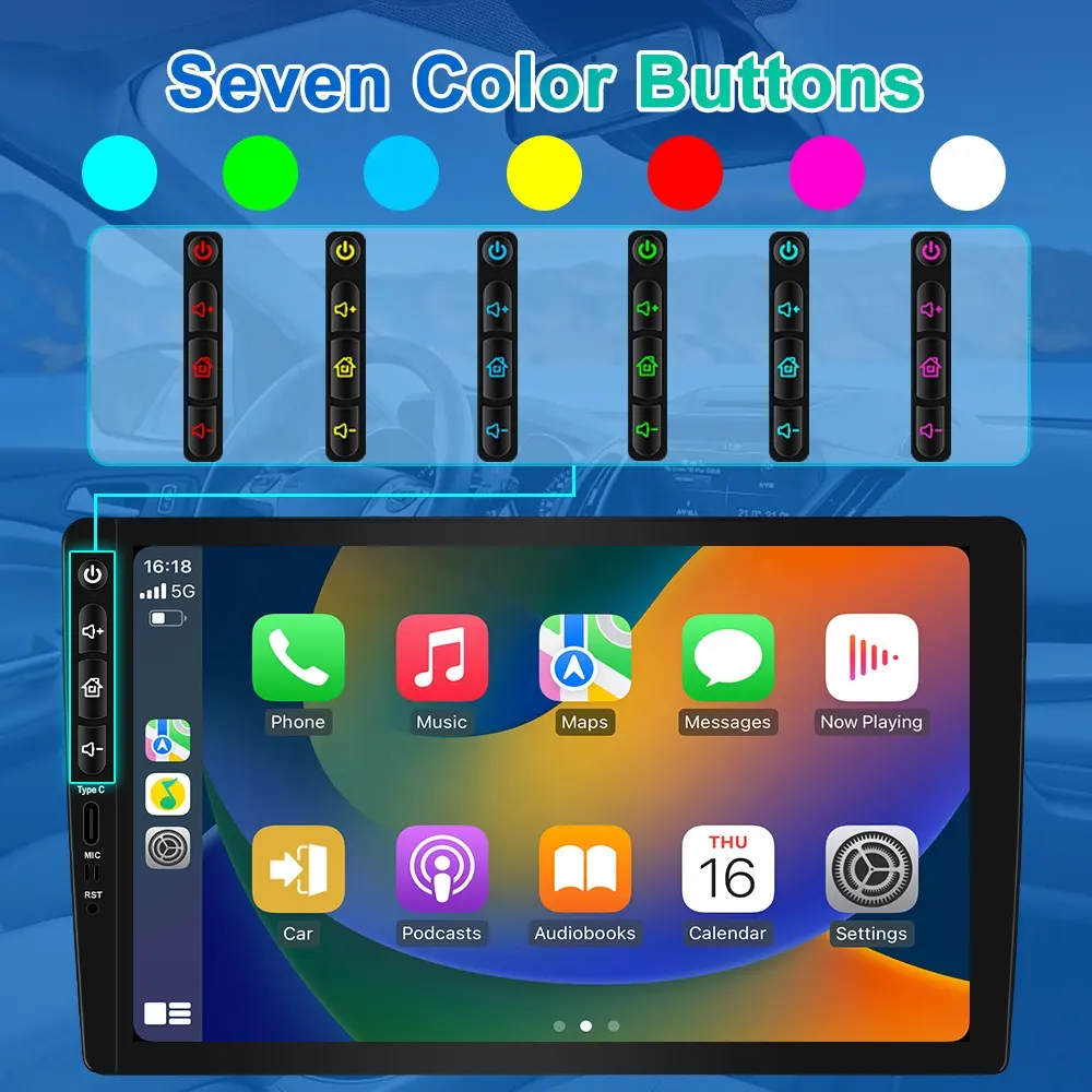 In-dash Car Dvd Player With Touchscreen – Portable Media Player For ...