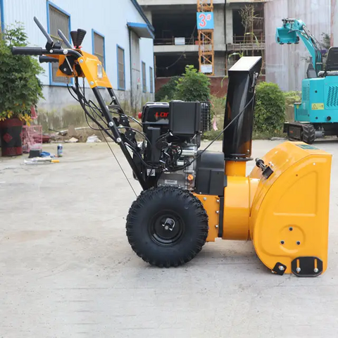 Mini limpa-neves hidráulico - Equipamento compacto e eficiente de remoção de neve com sistema de arado hidráulico para espaços pequenos