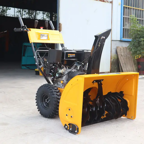 Mini limpa-neves hidráulico - Equipamento compacto e eficiente de remoção de neve com sistema de arado hidráulico para espaços pequenos