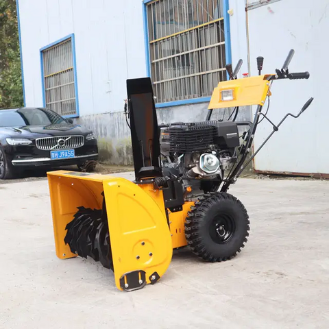 Mini limpa-neves hidráulico - Equipamento compacto e eficiente de remoção de neve com sistema de arado hidráulico para espaços pequenos