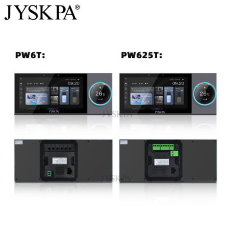 SP-CW6T 6 Zoll Heim-Android 8.1 Hintergrund-Sound-Lautsprechersystem BT Wifi Wandmontierter Verstärker Smart Music Player Smart Home Cont