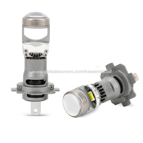 Nuevo Producto auto H7 LED lente bombilla para bajo haz todo en uno bombilla led