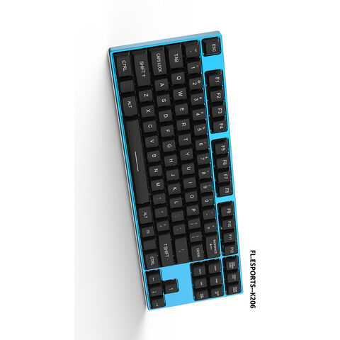 Clavier mécanique double mode filaire et Bluetooth ultra-plat en gros