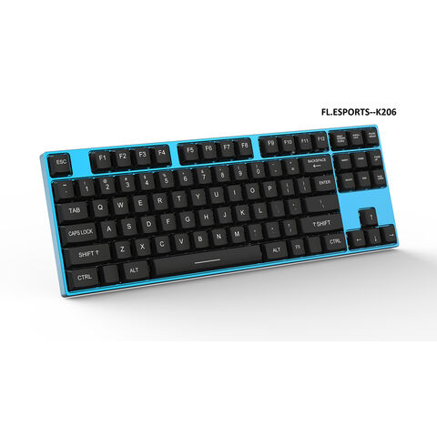 Clavier mécanique double mode filaire et Bluetooth ultra-plat en gros