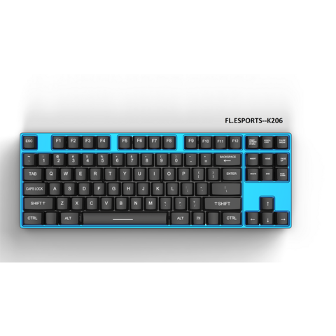Clavier mécanique double mode filaire et Bluetooth ultra-plat en gros