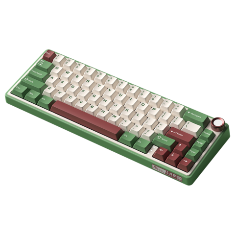 Clavier mécanique personnalisé 839 avec RGB. Petit, portable, esthétique soignée pour les filles. Bluetooth sans fil à trois modes.