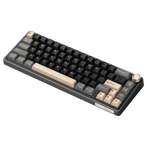 Clavier mécanique personnalisé 839 avec RGB. Petit, portable, esthétique soignée pour les filles. Bluetooth sans fil à trois modes.