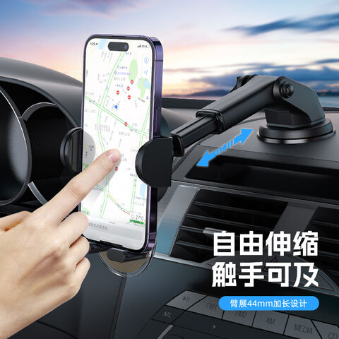 Support de téléphone de voiture neuf de fabricant Amazon, support de ventouse télescopique pour console centrale de navigation de voiture, pièces automobiles en gros