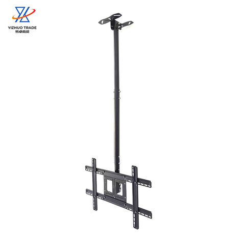 Support de plafond TV adapté aux écrans LCD de 32 à 72 pouces, support TV pivotant avec prix d'usine et support de suspension TV de haute qualité