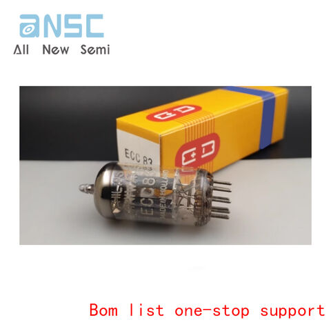 Suministro profesional de tubos electrónicos originales ECC83/12AX7/7025/5751 de alta calidad a precios competitivos