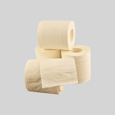 Großhandelspreis Günstiges, ultraweiches, dickes Toilettenpapier, Toilettenpapierrollen aus 100 % Bambuszellstoff oder Holzzellstoff