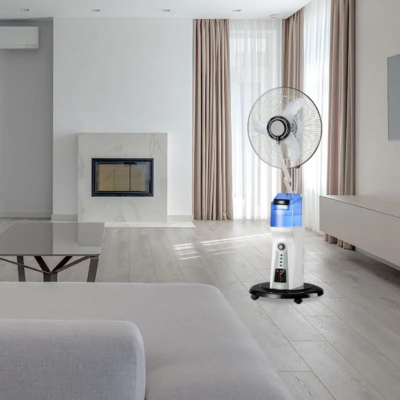 Solar Mist Fans Buy China Wholesale Solar Rechargeable Mist Fan: Portable Eco-friendly ...