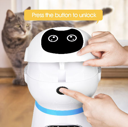 3.5L Smart Auto Timed Dog Pet Feeder Cat Automatic Food Dispenser Feeder With Stainless Bowl supplier
