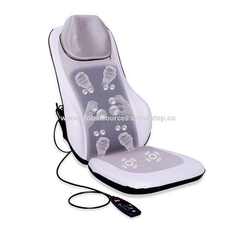 Alta calidad ajustable electrónico Rolling cuello y hombro masajeador asiento