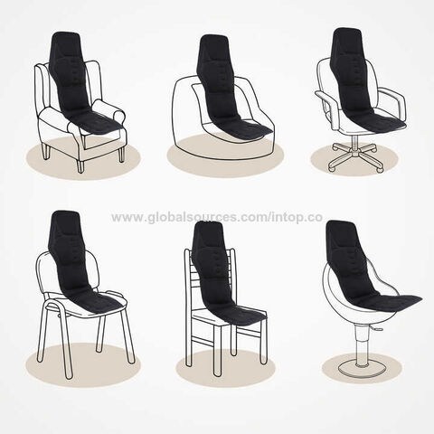 Alta calidad ajustable electrónico Rolling cuello y hombro masajeador asiento