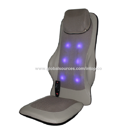 Alta calidad ajustable electrónico Rolling cuello y hombro masajeador asiento