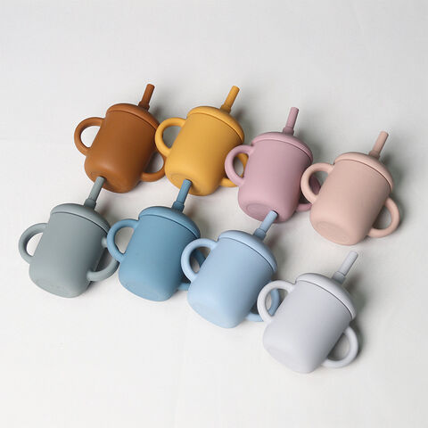 Vaso para Bebés, Vaso de Entrenamiento de Silicona Socub, Vaso Antiderrame para Bebés