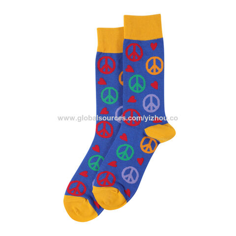 OEM China Factory Pattern Stretchable Women′s Comfortable Sports Compression Socks