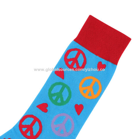 OEM China Factory Pattern Stretchable Women′s Comfortable Sports Compression Socks