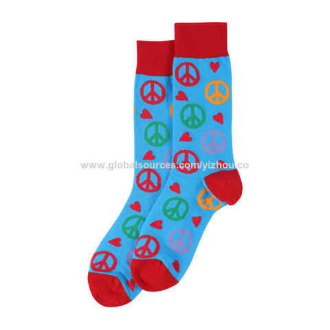 OEM China Factory Pattern Stretchable Women′s Comfortable Sports Compression Socks