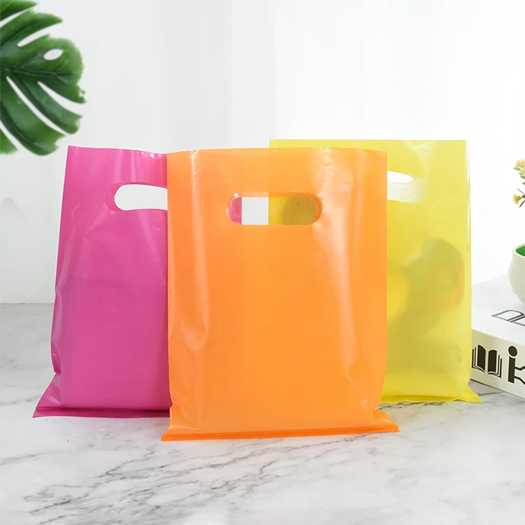 Great Design Eco-friendly Large Capacity Die Cut Pe/pbat Shopping Bags ...
