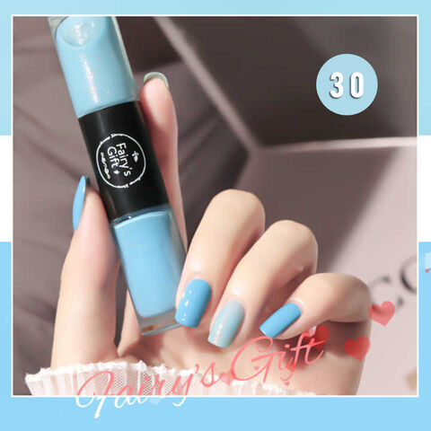 Esmalte de Unhas de Cabeça Dupla Secagem Rápida Sem Cozimento Durável Não Descasca Nail Art Tudo Para Manicure Esmalte de Unhas em Gel Regular