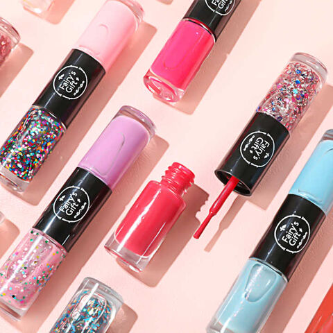 Esmalte de Unhas de Cabeça Dupla Secagem Rápida Sem Cozimento Durável Não Descasca Nail Art Tudo Para Manicure Esmalte de Unhas em Gel Regular