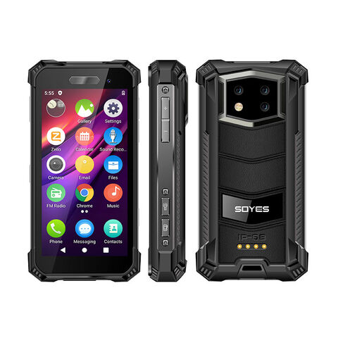 Smartphone Robusto para Exterior, Barato, Android 12, 6300mAh, 4GB RAM, 64GB ROM, 20MP, à Prova d'Água