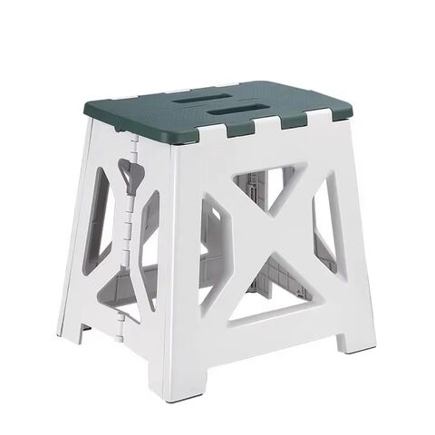 Banco Dobrável Portátil de Plástico para Camping ao Ar Livre, Cadeira Assento para Casa, Banheiro, Cozinha, Jardim, Camping, Crianças e Adultos
